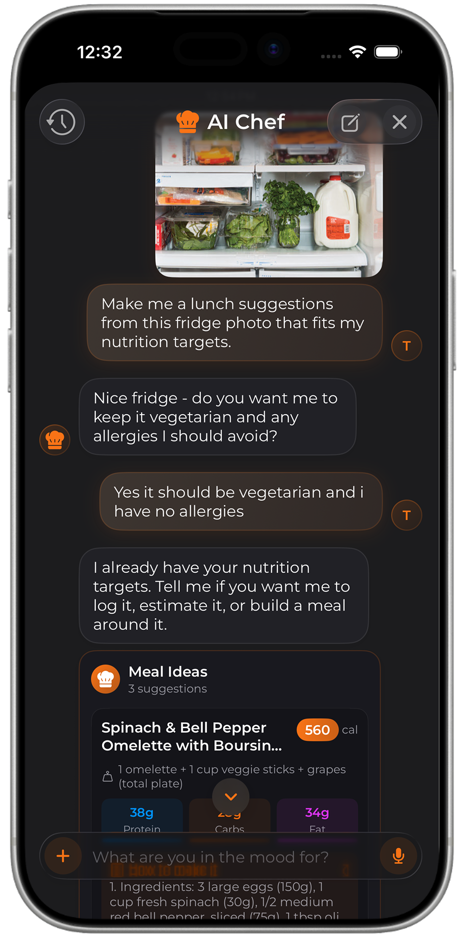 AI Chef - Your AI Nutrition Coach App | FitWit AI